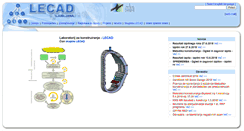 Desktop Screenshot of lecad.si
